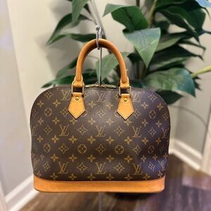 Louis Vuitton Brown Monogram Handbag